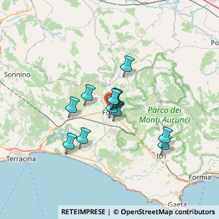 Mappa Via dei Volsci, 04022 Fondi LT, Italia (5.26917)
