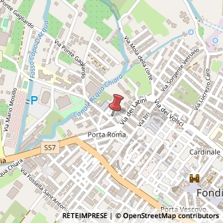 Mappa Via San Bartolomeo, 18, 04022 Fondi, Latina (Lazio)