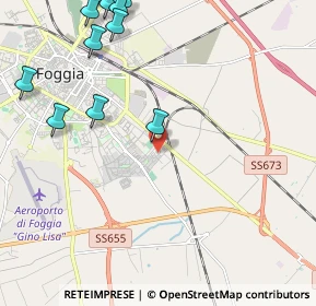 Mappa Viale Virgilio, 71122 Foggia FG, Italia (3.08273)