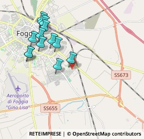 Mappa Viale Virgilio, 71122 Foggia FG, Italia (2.20143)
