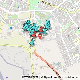 Mappa Via Roccantonio F. D'Amelio, 71122 Foggia FG, Italia (0.34)