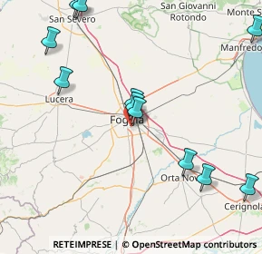 Mappa Viale Mahatma Gandhi, 71122 Foggia FG, Italia (20.66)