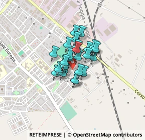 Mappa Via Carlo Goldoni, 71122 Foggia FG, Italia (0.24074)
