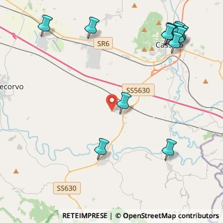 Mappa Via Vecchia Esperia, 03040 Pignataro Interamna FR, Italia (6.41692)