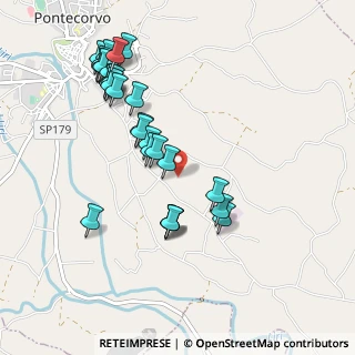 Mappa Pontecorvo, 03037 Pontecorvo FR, Italia (1.09222)