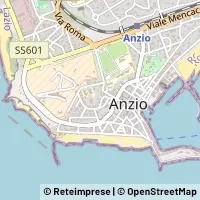 Mapa Anzio