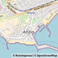 Kaart Anzio