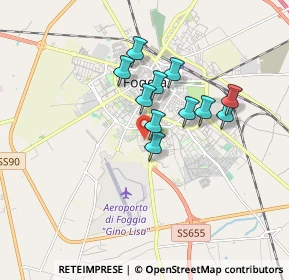 Mappa Centro Commerciale Mongolfiera, 71122 Foggia FG, Italia (1.4)