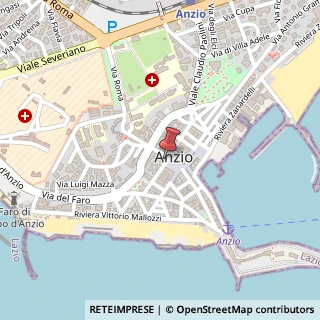 Mappa Piazza Pia, 16, 00042 Anzio, Roma (Lazio)