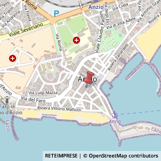 Mappa Via XX Settembre, 12, 00042 Anzio, Roma (Lazio)