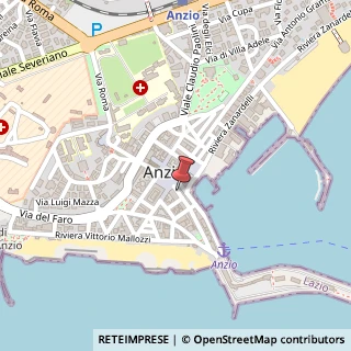 Mappa Via Porto Neroniano, 10, 00042 Anzio, Roma (Lazio)