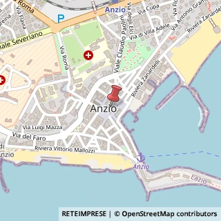 Mappa Piazza Pia, 28, 00042 Anzio, Roma (Lazio)