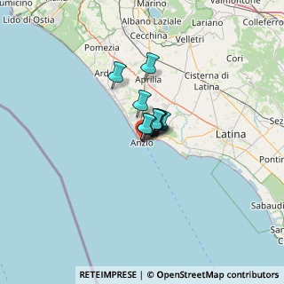 Mappa Piazza Pia, 00042 Anzio RM, Italia (4.79636)