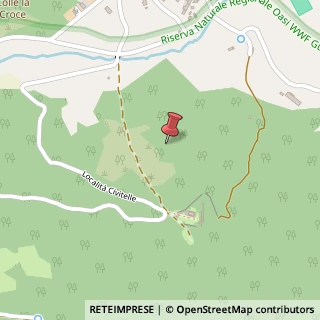 Mappa Contrada Valle, 86020 Campochiaro, Campobasso (Molise)