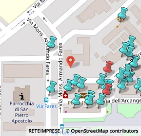 Mappa Via Padre Antonio da Olivadi, 71122 Foggia FG, Italia (0.08889)