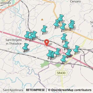 Mappa SP 81, 03044 Cervaro FR (2.0385)