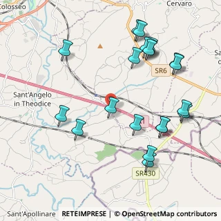 Mappa SP 81, 03044 Cervaro FR (2.461)