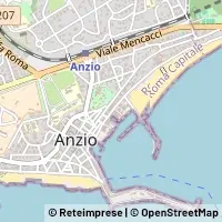Mapa Anzio