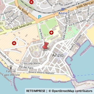 Mappa Piazza dell'Abbeveratoio, 12, 00042 Anzio, Roma (Lazio)