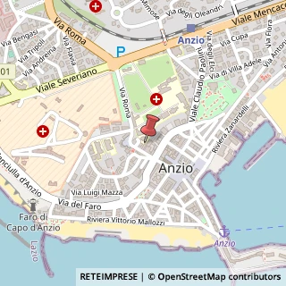 Mappa Piazza Cavour, 6, 00042 Anzio, Roma (Lazio)