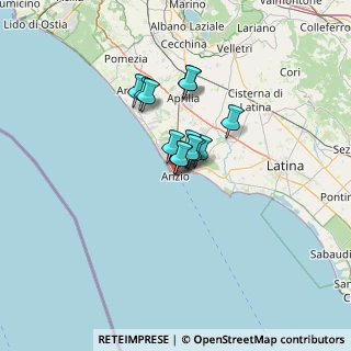 Mappa Via 22 Gennaio, 00042 Anzio RM, Italia (8.14462)