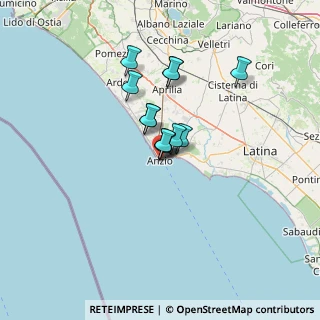 Mappa Via 22 Gennaio, 00042 Anzio RM, Italia (9.39)