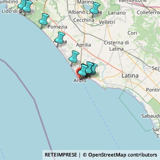 Mappa Via 22 Gennaio, 00042 Anzio RM, Italia (14.44167)