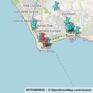 Mappa Via Luciano Manara, 00042 Anzio RM, Italia (1.80625)