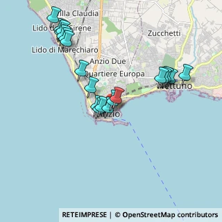 Mappa Via 22 Gennaio, 00042 Anzio RM, Italia (2.127)