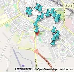 Mappa Piazza Achille Donato Giannini, 71122 Foggia FG, Italia (1.05)