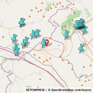 Mappa Via Marignane, 81049 San Pietro Infine CE, Italia (5.8185)