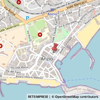 Mappa Via Giovanni Manetti, 3, 00042 Anzio, Roma (Lazio)