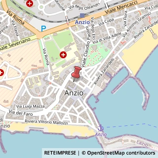 Mappa Via Filibeck, 9, 00042 Anzio RM, Italia, 00042 Anzio, Roma (Lazio)