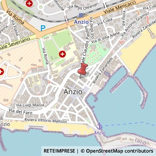 Mappa Piazza Cesare Battisti, 3, 00042 Anzio, Roma (Lazio)