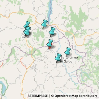 Mappa Via Frentana, 82023 Castelvetere in Val Fortore BN, Italia (7.2825)