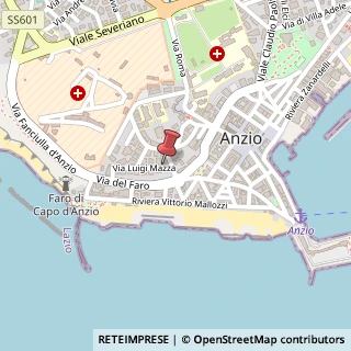 Mappa Via Risorgimento, 6, 00042 Anzio, Roma (Lazio)