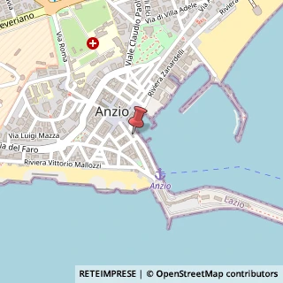 Mappa Corso del Popolo, 7, 00042 Anzio, Roma (Lazio)