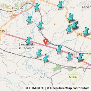 Mappa A1 - Autostrada del Sole, 03044 Cervaro FR, Italia (2.9245)