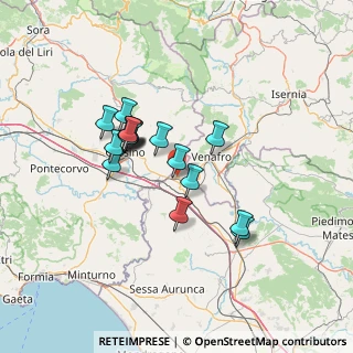 Mappa Via del Risorgimento, 81049 San Pietro Infine CE, Italia (11.91882)