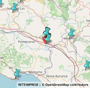 Mappa 03043 Frosinone FR, Italia (18.74667)