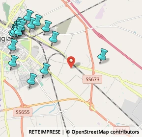 Mappa Terza Traversa del Corso Mezzogiorno, 71122 Foggia FG, Italia (3.2485)