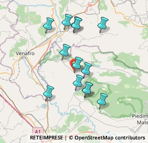 Mappa Unnamed Road, 81014 Fontegreca CE, Italia (7.00692)