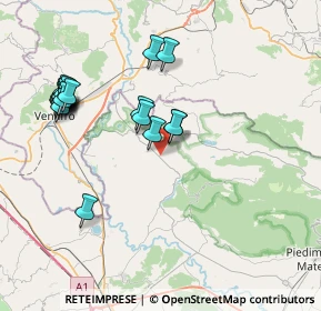 Mappa Unnamed Road, 81014 Fontegreca CE, Italia (8.787)