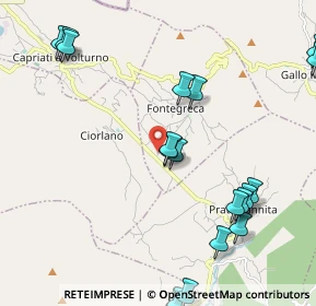 Mappa Unnamed Road, 81014 Fontegreca CE, Italia (2.93)