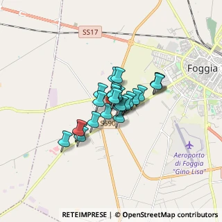 Mappa Strada Statale 16 Km. 676, 71122 Foggia FG, Italia (0.988)