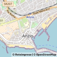 Karte Anzio