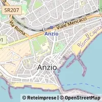 Mapa Anzio