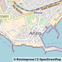 Kaart Anzio