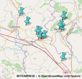 Mappa Viale degli Eroi, 81049 San Pietro Infine CE, Italia (7.25182)