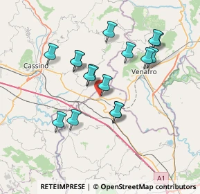 Mappa Viale degli Eroi, 81049 San Pietro Infine CE, Italia (6.945)